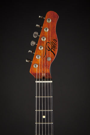 Palir Guitars Titan Thinline Candy Apple Red with Bigsby #124196