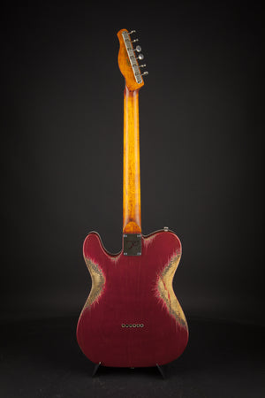 Palir Guitars Titan Thinline Candy Apple Red with Bigsby #124196