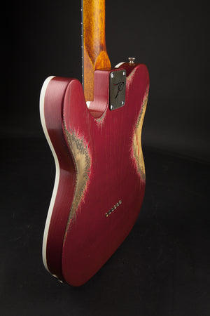 Palir Guitars Titan Thinline Candy Apple Red with Bigsby #124196