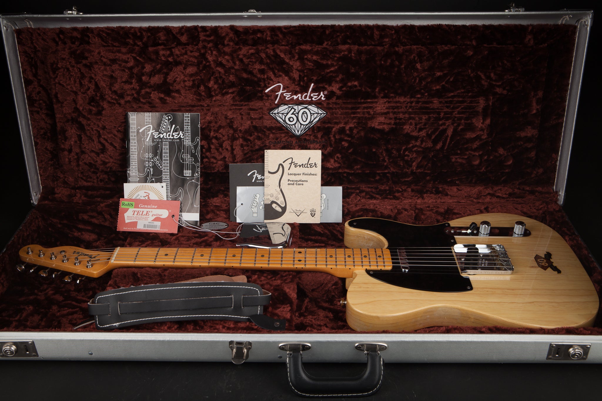 Fender: Fender USA 60th Anniversary Limited Edition Telecaster - Natural #600 of 1000
