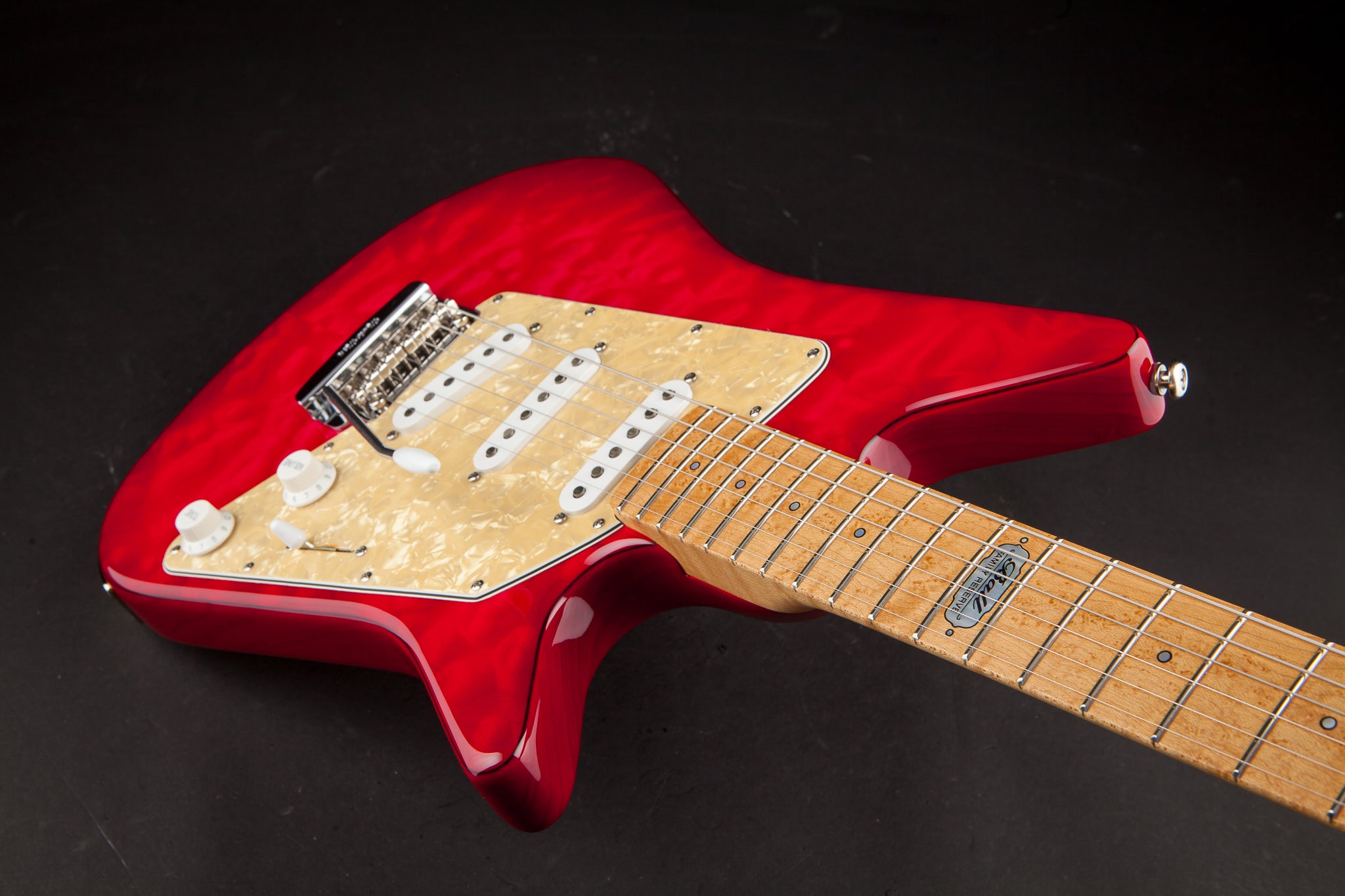 Ernie Ball Musicman : BFR Albert Lee - Pink Burst #C52548