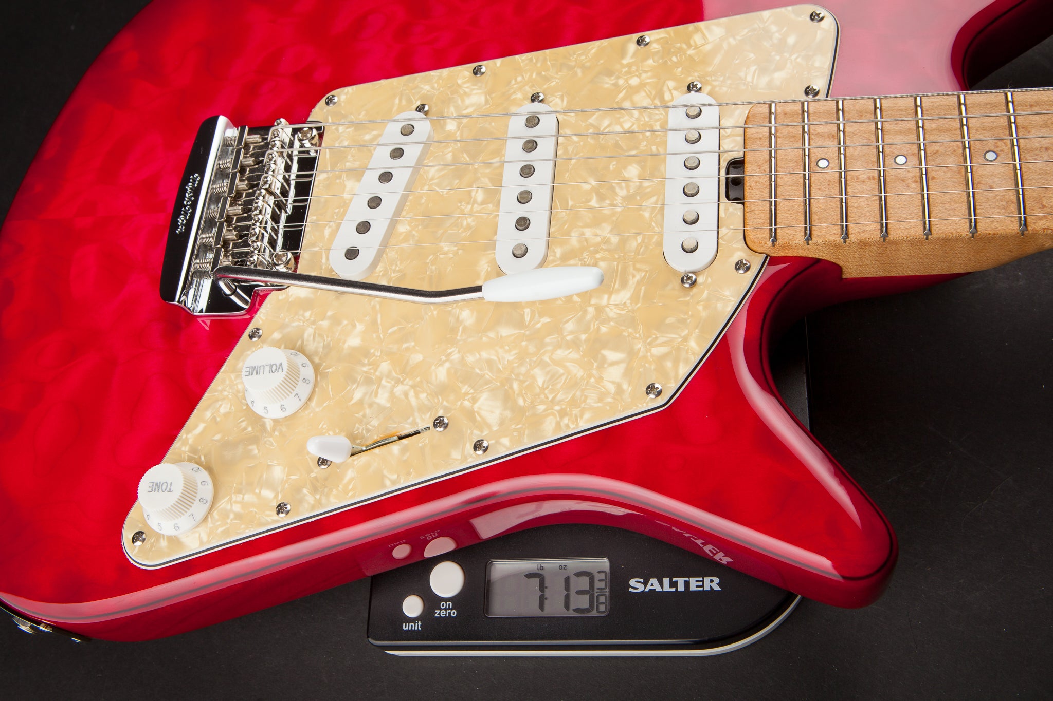 Ernie Ball Musicman : BFR Albert Lee - Pink Burst #C52548