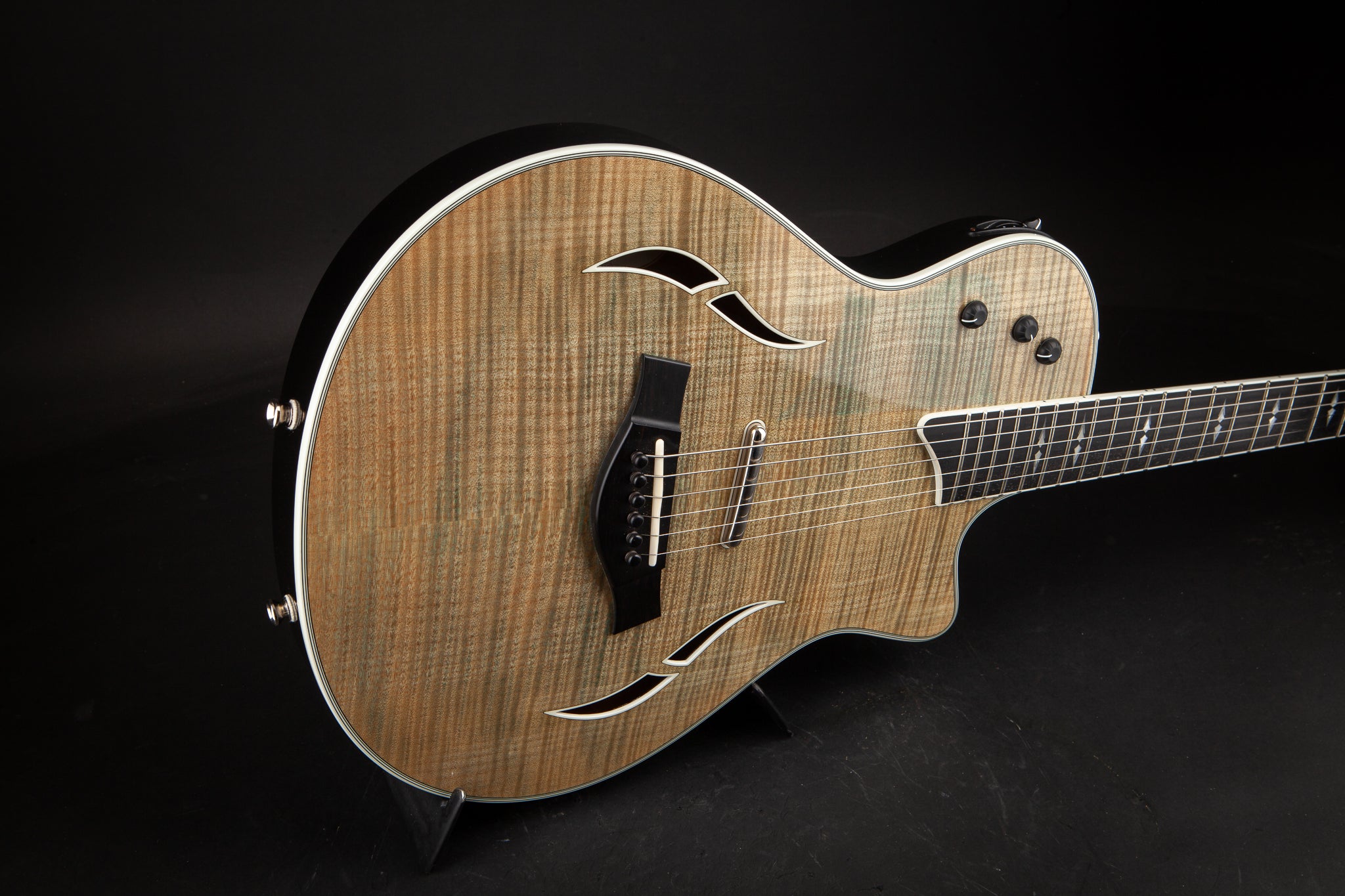 Taylor: T5z Pro w/ Curly Maple Top - Faded Denim #1105196138