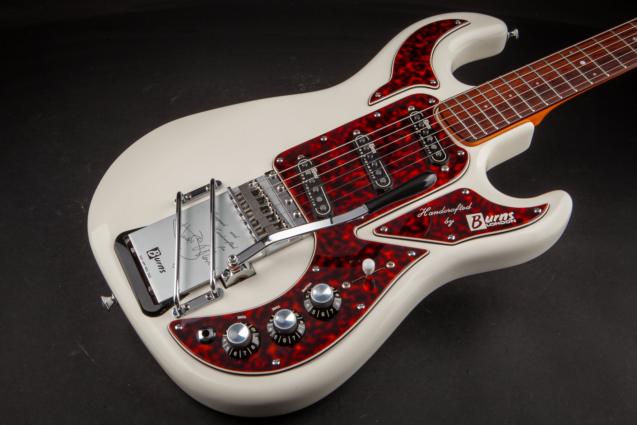 Burns: 1997 Custom Shop Legend - White #0424