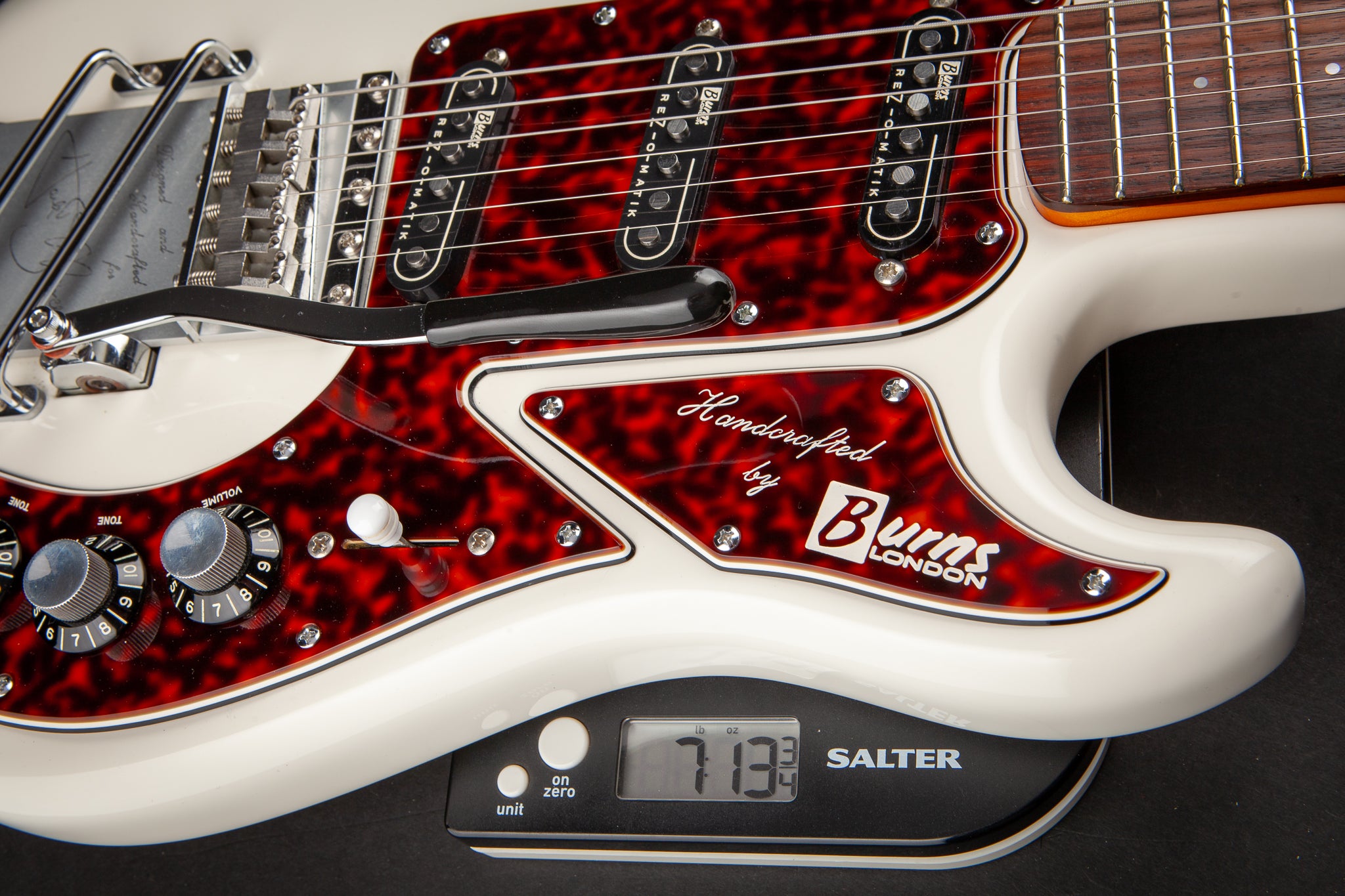Burns: 1997 Custom Shop Legend - White #0424