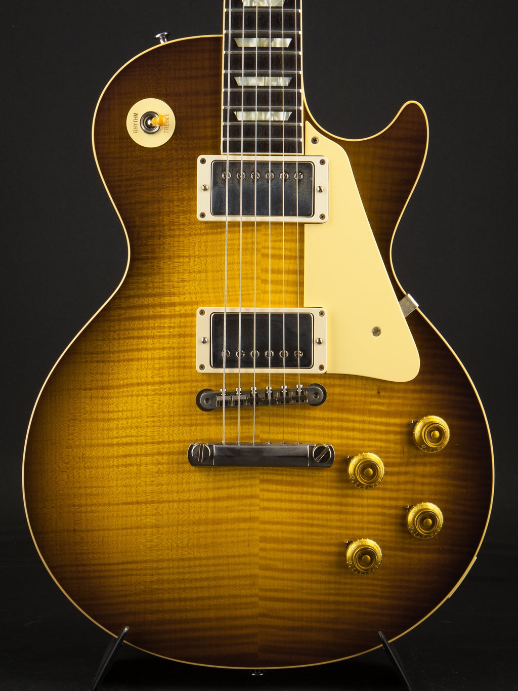 Gibson Custom Shop: 70th Anniversary 59 Les Paul Standard VOS Hand Selected Top - Green Lemon Burst #922574