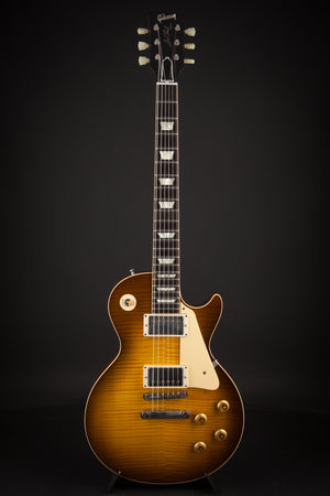 Gibson Custom Shop: 70th Anniversary 59 Les Paul Standard VOS Hand Selected Top - Green Lemon Burst #922574