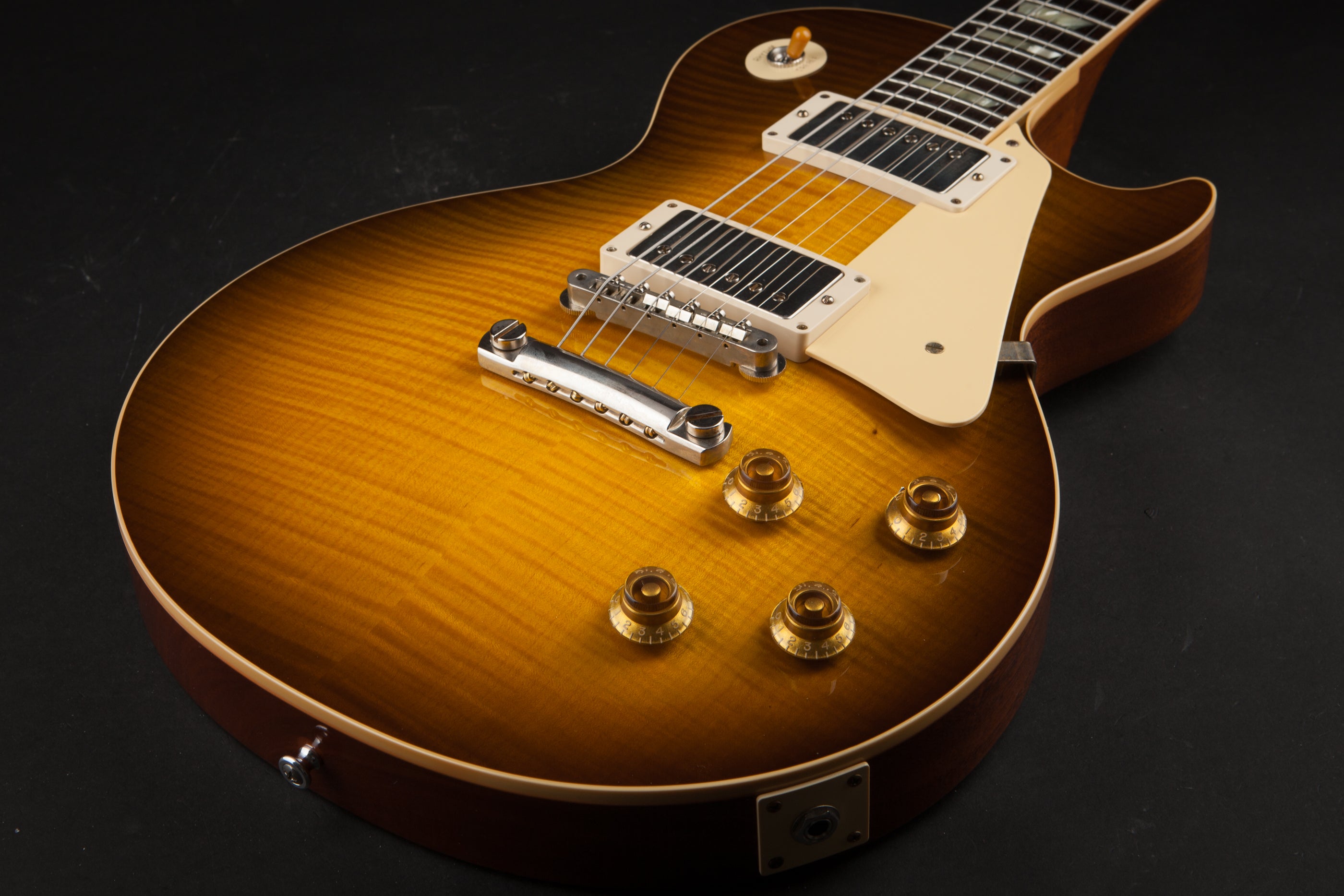 Gibson Custom Shop: 70th Anniversary 59 Les Paul Standard VOS Hand Selected Top - Green Lemon Burst #922574