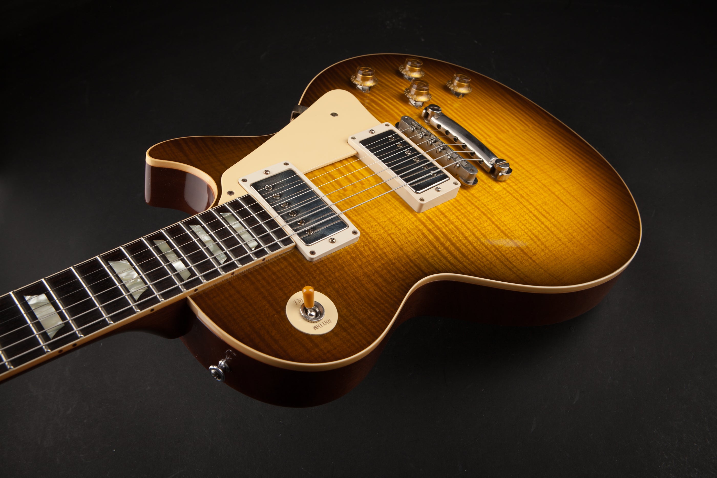 Gibson Custom Shop: 70th Anniversary 59 Les Paul Standard VOS Hand Selected Top - Green Lemon Burst #922574
