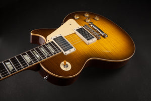 Gibson Custom Shop: 70th Anniversary 59 Les Paul Standard VOS Hand Selected Top - Green Lemon Burst #922574