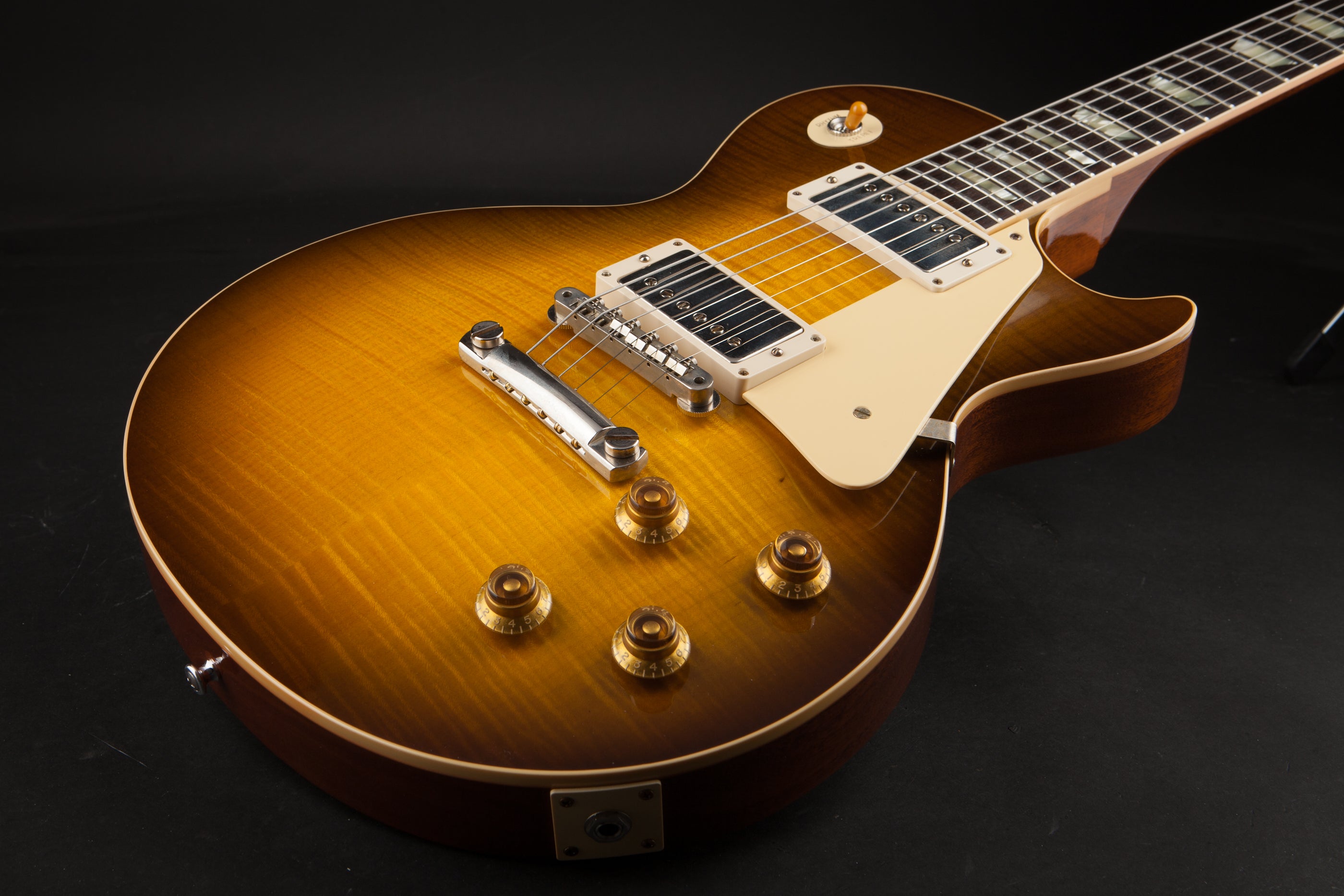 Gibson Custom Shop: 70th Anniversary 59 Les Paul Standard VOS Hand Selected Top - Green Lemon Burst #922574