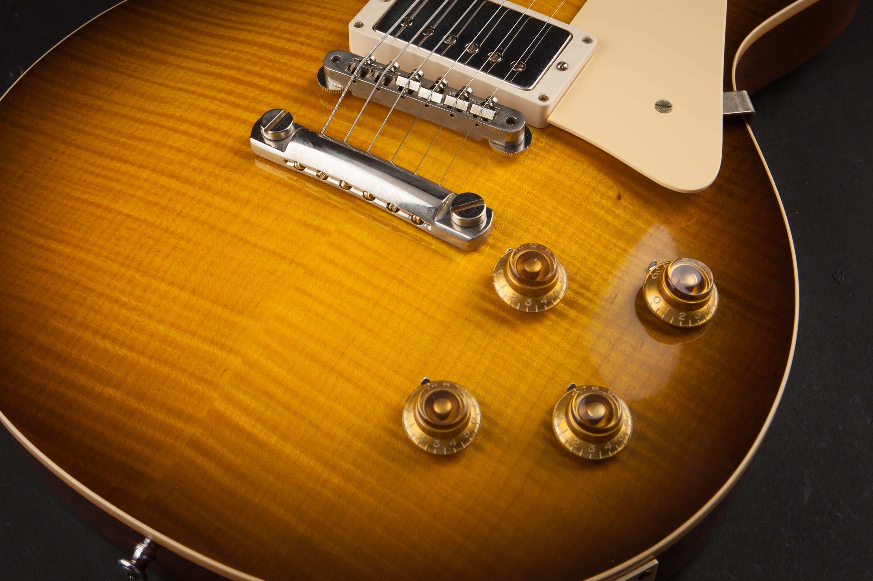 Gibson Custom Shop: 70th Anniversary 59 Les Paul Standard VOS Hand Selected Top - Green Lemon Burst #922574