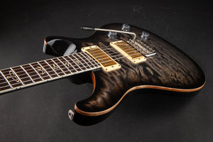 PRS Guitars: Custom 24 25th Anniversary Quilt 10-Top - Charcoal Burst  #168480