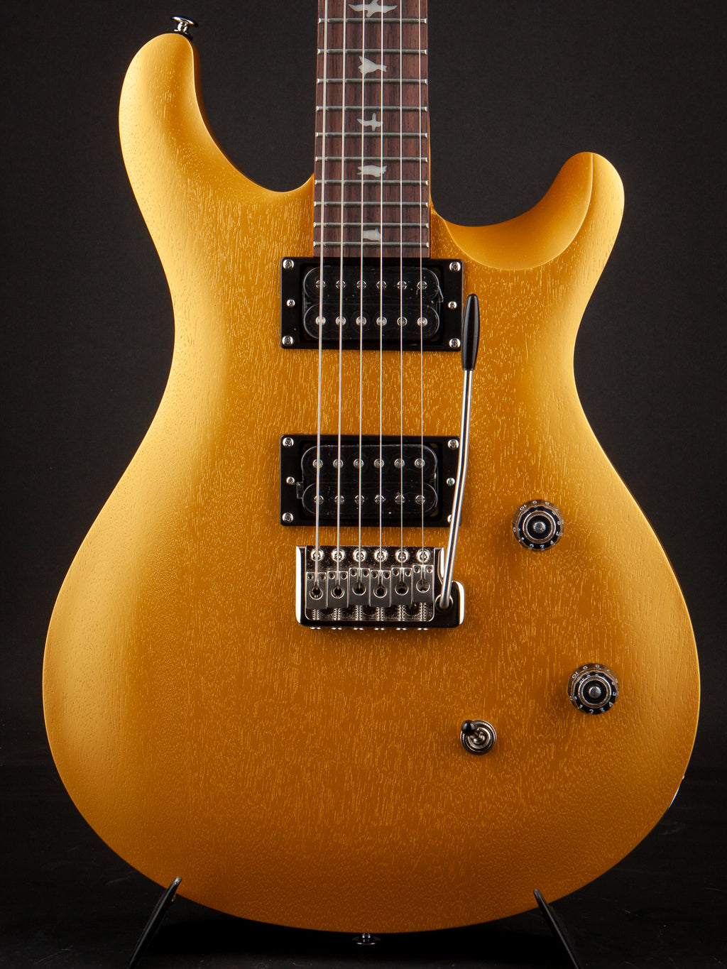 PRS Guitars: SE CE24 Standard Satin - Metallic Gold #109041