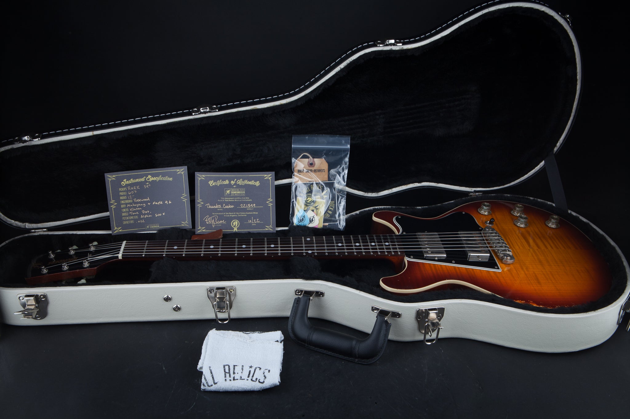 Rock n Roll Relics: Thunders Custom - Sunburst #221344