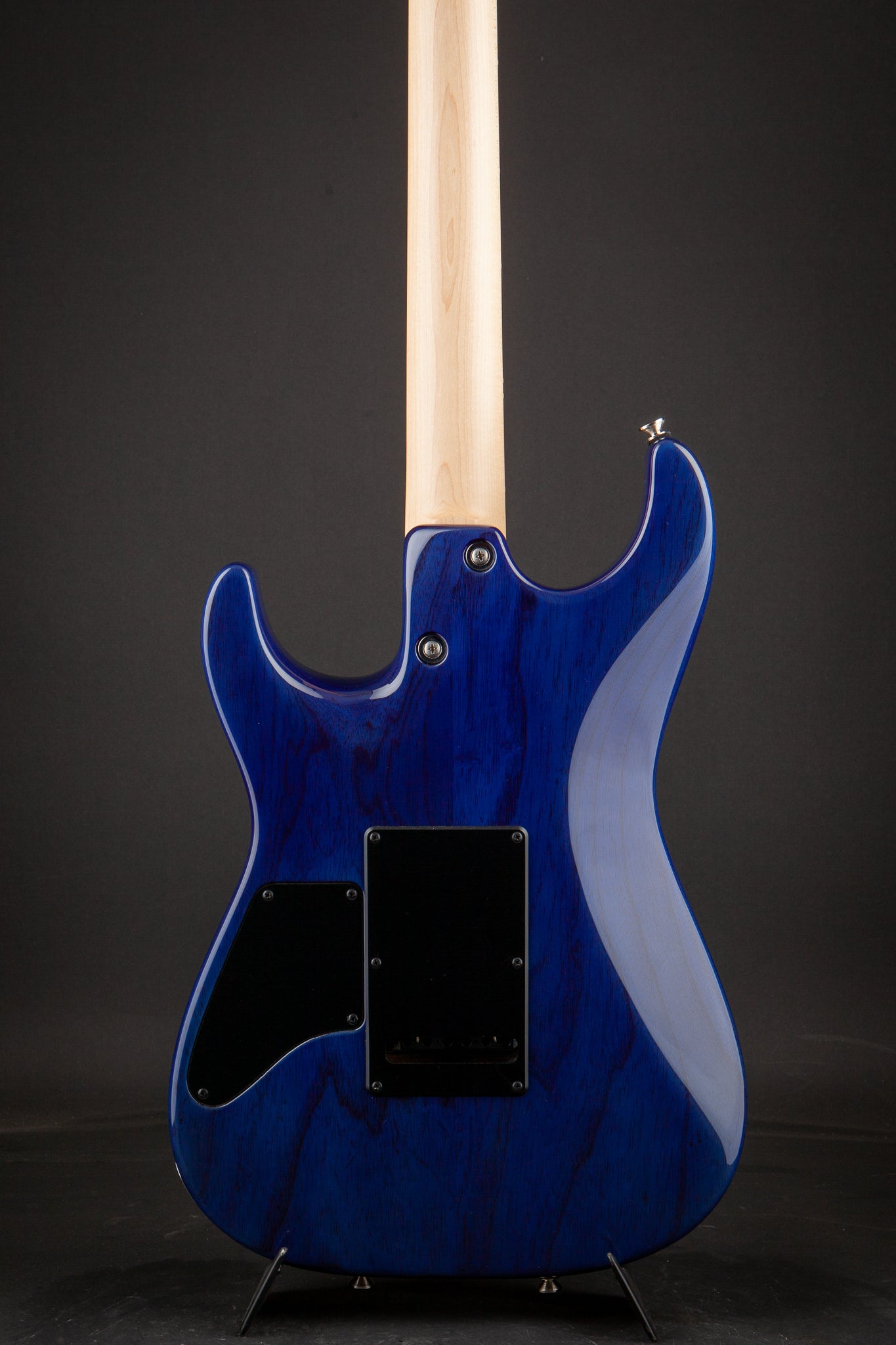 Tom Anderson: Drop Top with Hand Selected Top - Natural Jack's Blue Burst with Binding #11-05-18A