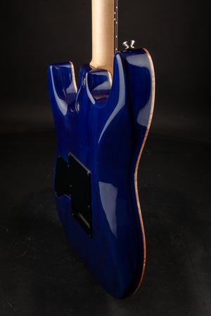 Tom Anderson: Drop Top with Hand Selected Top - Natural Jack's Blue Burst with Binding #11-05-18A