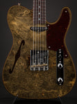 Fender Custom Shop: Artisan Buckeye Double Esquire Amber Natural #R124448