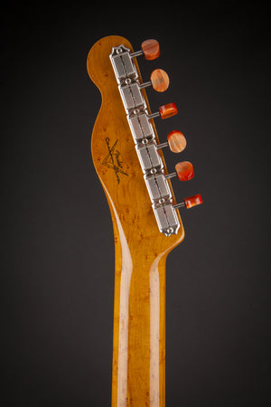 Fender Custom Shop: Artisan Buckeye Double Esquire Amber Natural #R124448