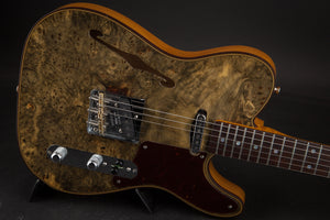 Fender Custom Shop: Artisan Buckeye Double Esquire Amber Natural #R124448