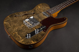 Fender Custom Shop: Artisan Buckeye Double Esquire Amber Natural #R124448