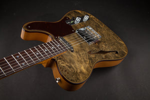 Fender Custom Shop: Artisan Buckeye Double Esquire Amber Natural #R124448