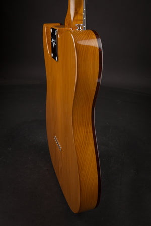 Fender Custom Shop: Artisan Buckeye Double Esquire Amber Natural #R124448