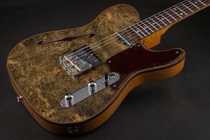 Fender Custom Shop: Artisan Buckeye Double Esquire Amber Natural #R124448