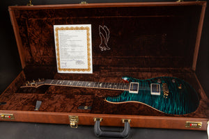 PRS Private Stock: Modern Eagle Quatro, Solid Rosewood Neck - Blue Green #2922