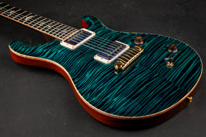 PRS Private Stock: Modern Eagle Quatro, Solid Rosewood Neck - Blue Green #2922
