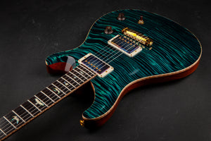 PRS Private Stock: Modern Eagle Quatro, Solid Rosewood Neck - Blue Green #2922