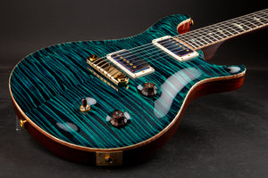 PRS Private Stock: Modern Eagle Quatro, Solid Rosewood Neck - Blue Green #2922