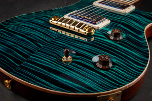 PRS Private Stock: Modern Eagle Quatro, Solid Rosewood Neck - Blue Green #2922
