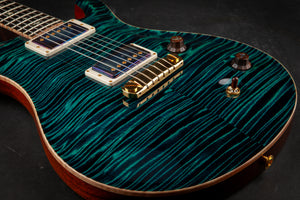 PRS Private Stock: Modern Eagle Quatro, Solid Rosewood Neck - Blue Green #2922