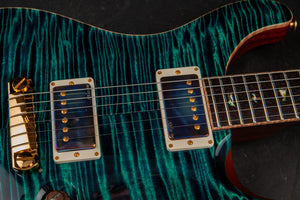 PRS Private Stock: Modern Eagle Quatro, Solid Rosewood Neck - Blue Green #2922