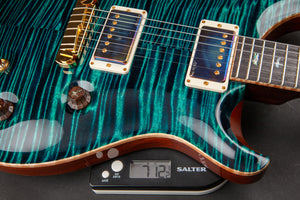 PRS Private Stock: Modern Eagle Quatro, Solid Rosewood Neck - Blue Green #2922