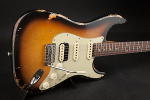 Luxxtone Guitars Choppa S Faded 3 Colour Sunburst #0182