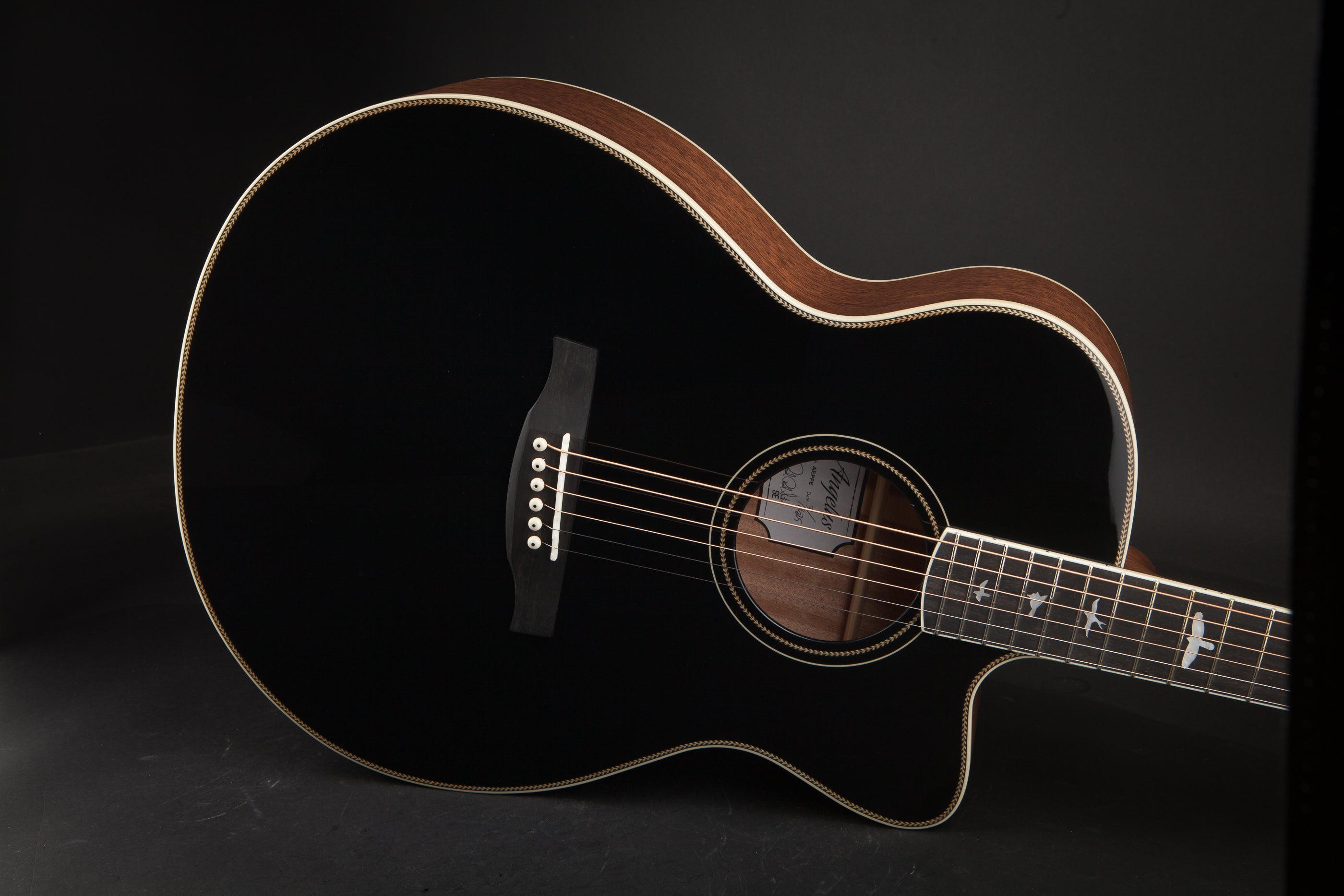 PRS Guitars: SE A20E Black Top #101020