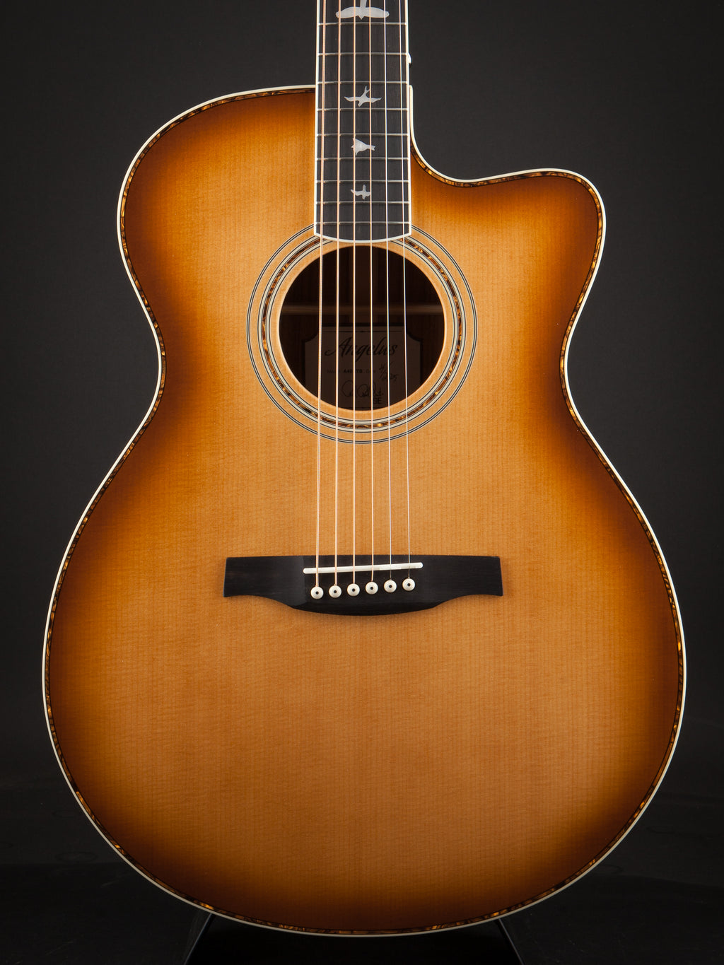 PRS Guitars: SE Angelus A40ETS Tobacco Sunburst #106621