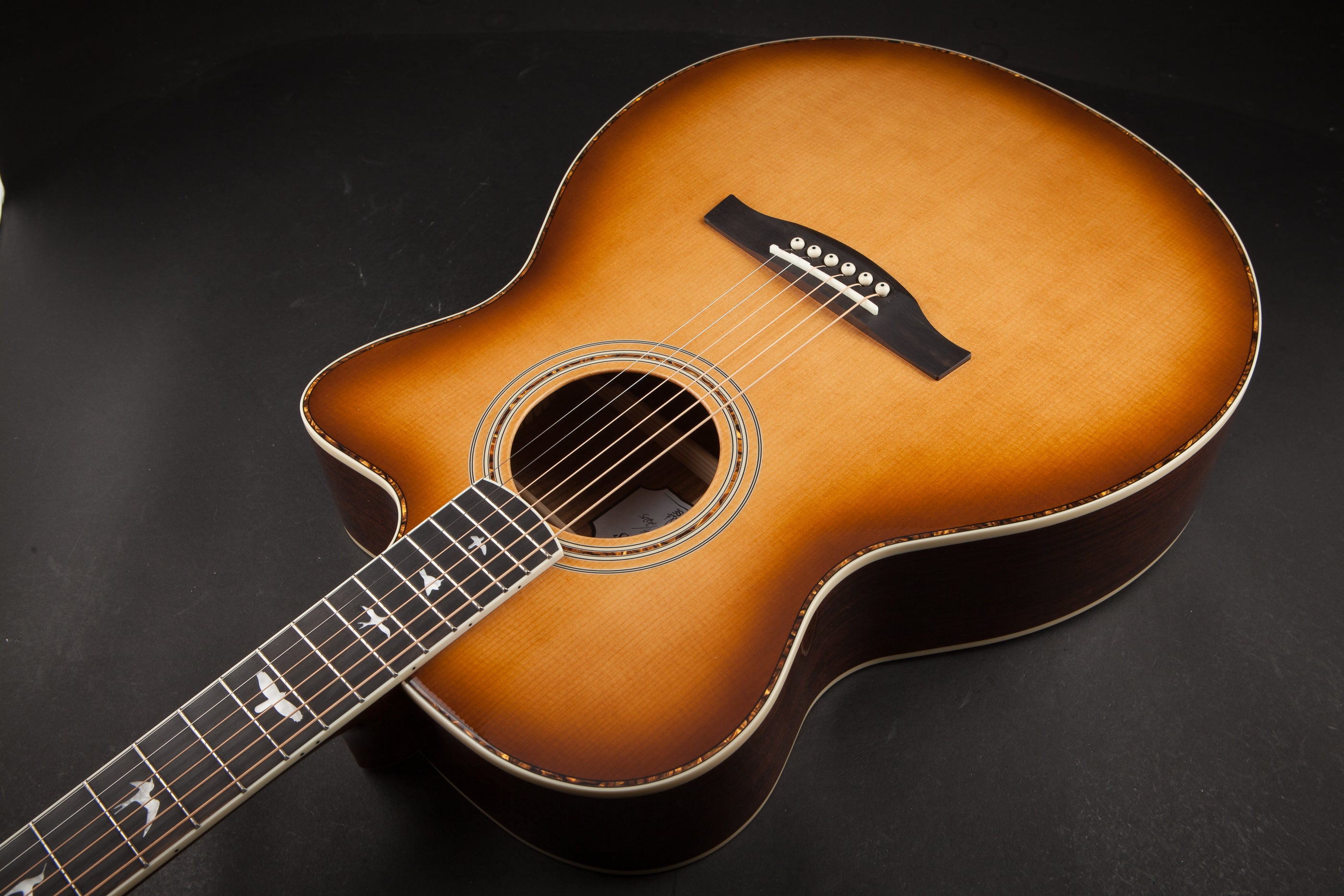 PRS Guitars: SE Angelus A40ETS Tobacco Sunburst #106621