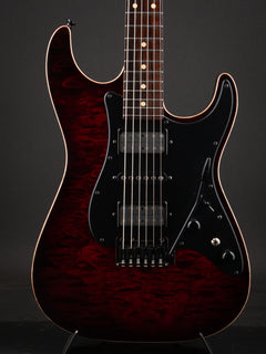 Tom Anderson: Drop Top Classic - Cajun Red to Dark Red Burst with