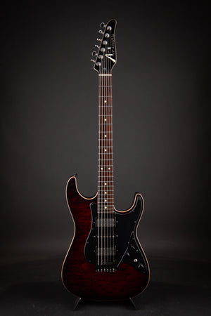 Tom Anderson: Drop Top Classic - Cajun Red to Dark Red Burst with