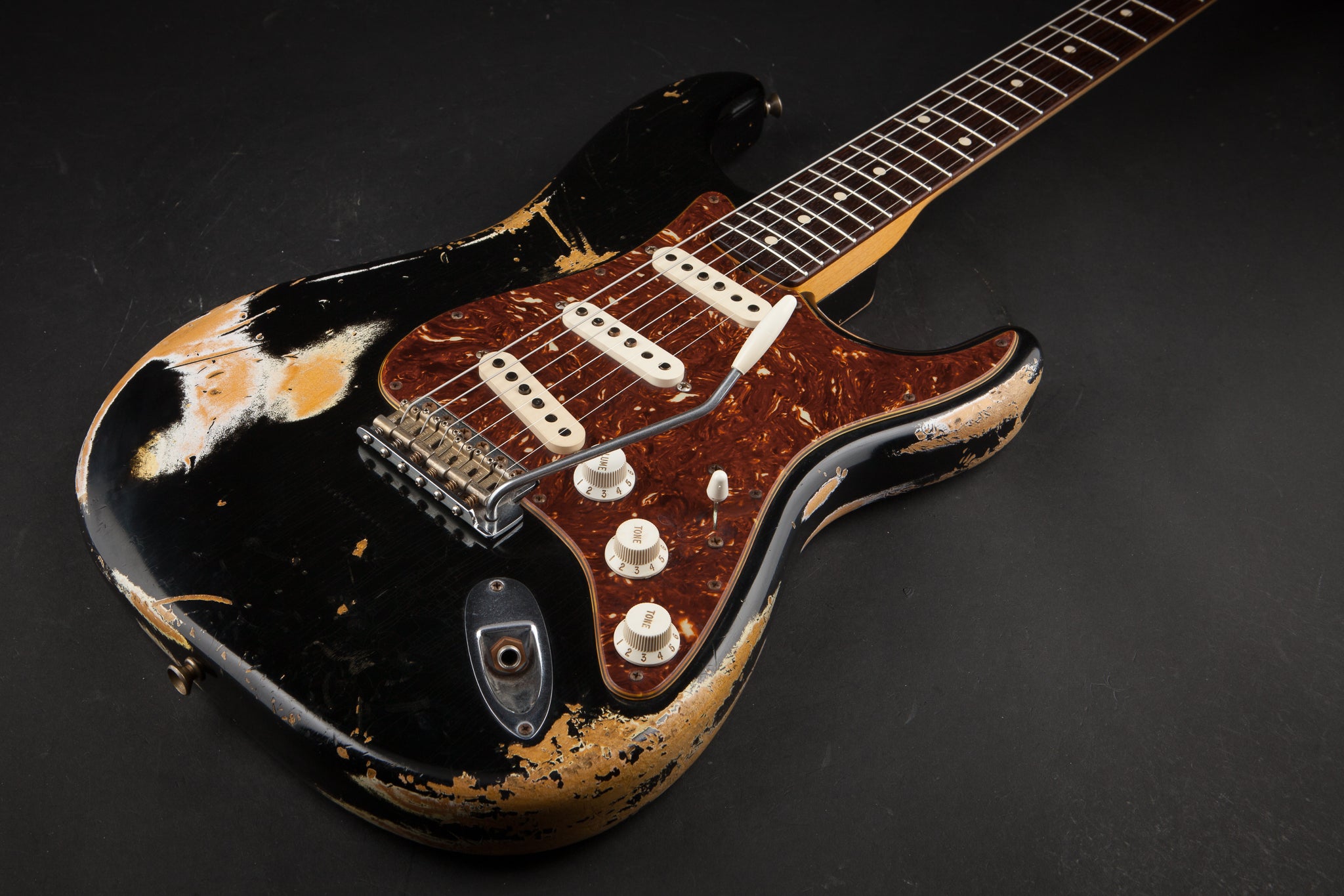 Fender Custom Shop: 60 Stratocaster Relic - Black #R72622 – World