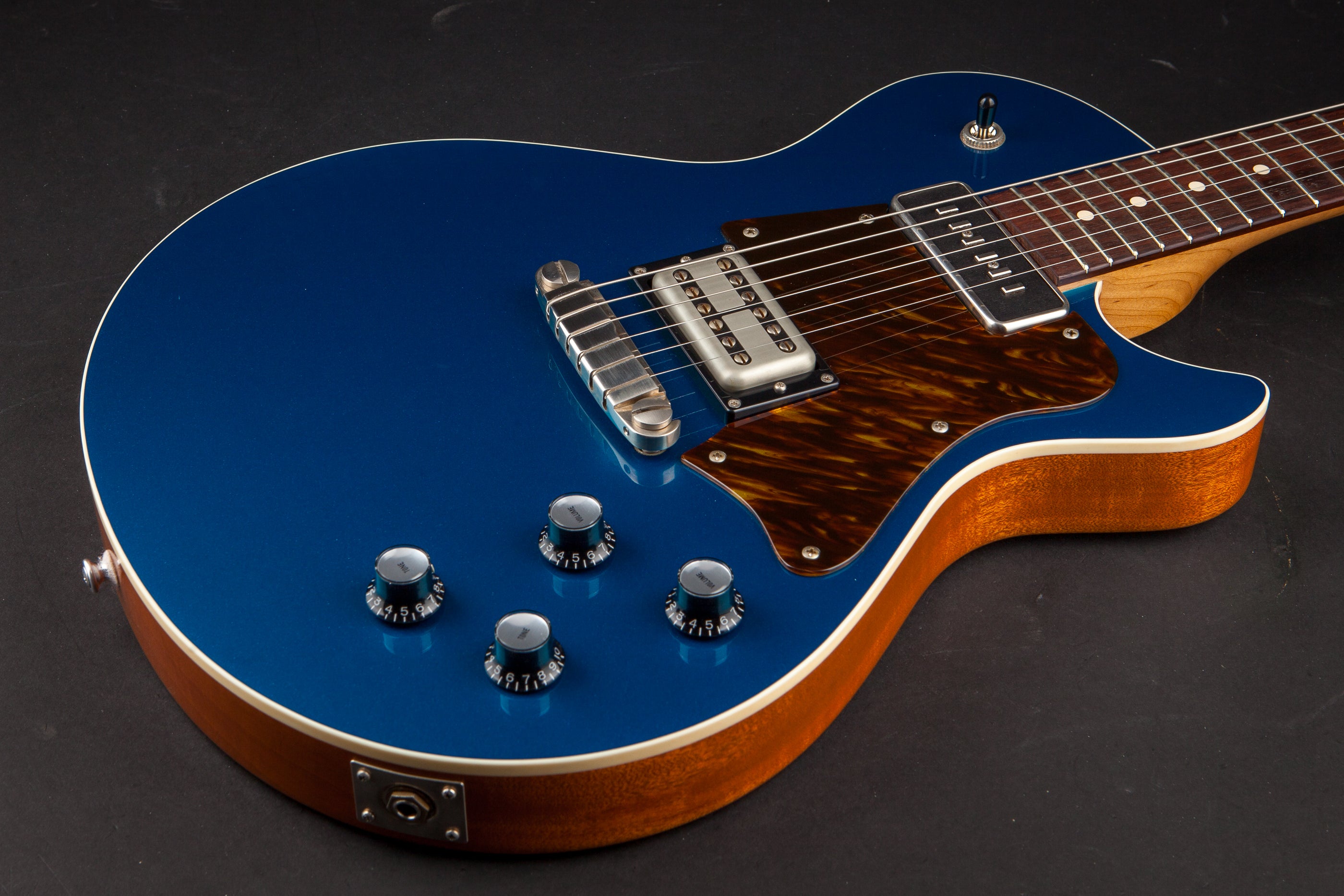 Patrick James Eggle: Macon Special Meteor Blue With Roasted Flamed Map ...