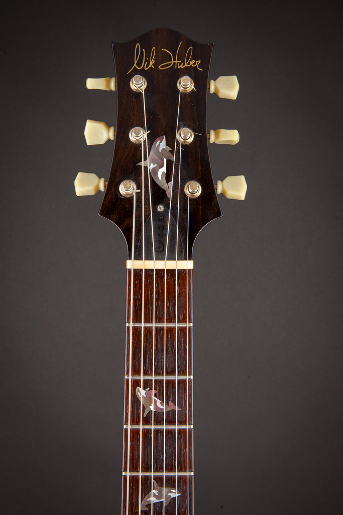 Nik Huber: Orca Faded Sunburst Exceptional Flame Maple and Brazilian F ...