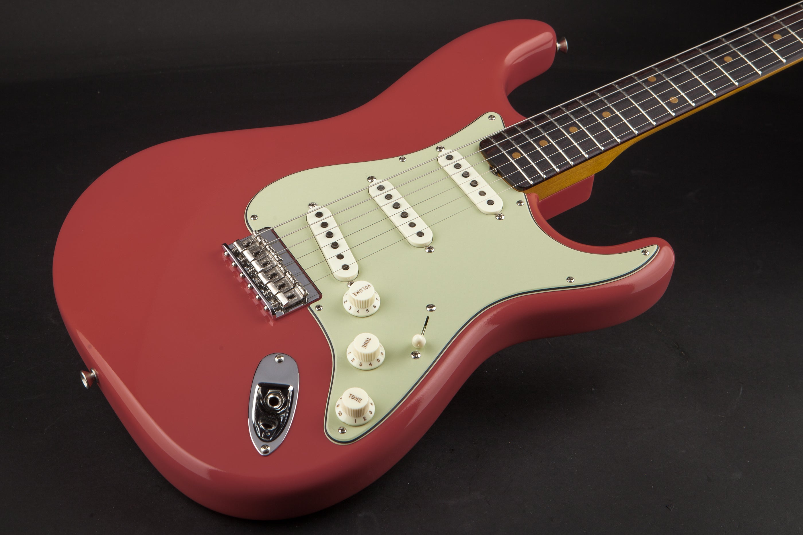 Fender: Stratocaster 59 Hardtail Thin Skin Time Capsule Faded Fiesta R ...