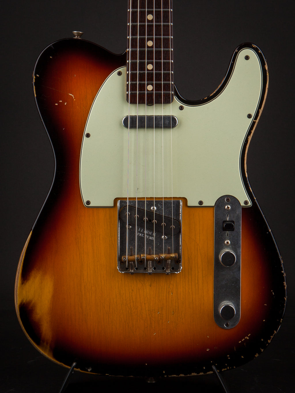 Fender Custom Shop: 62 Telecaster Relic Braz Limited Edition Sunburst #CZ514244