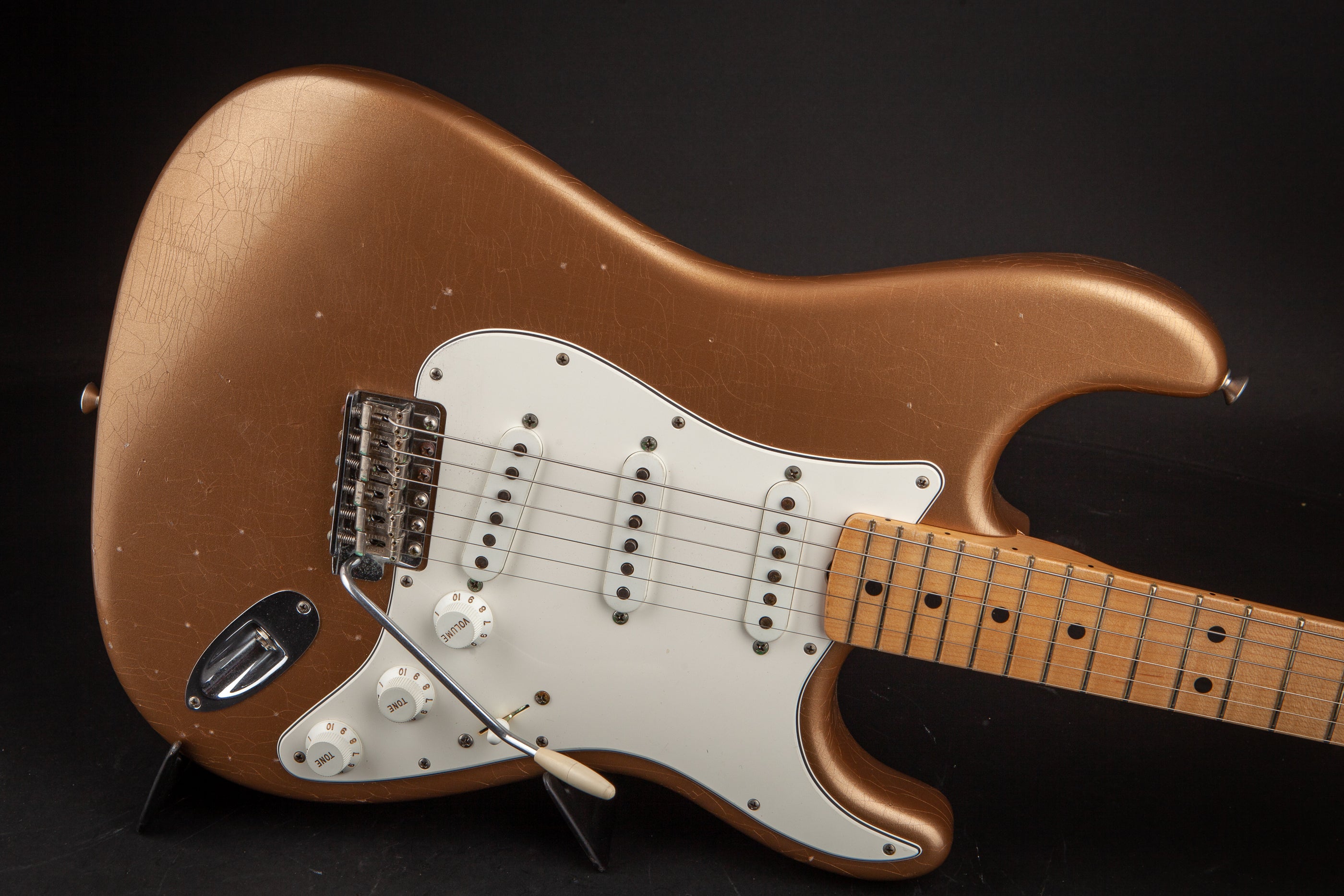 Fender Custom Shop: Stratocaster Masterbuilt Greg Fessler 69 Relic Firemist Gold #R82630