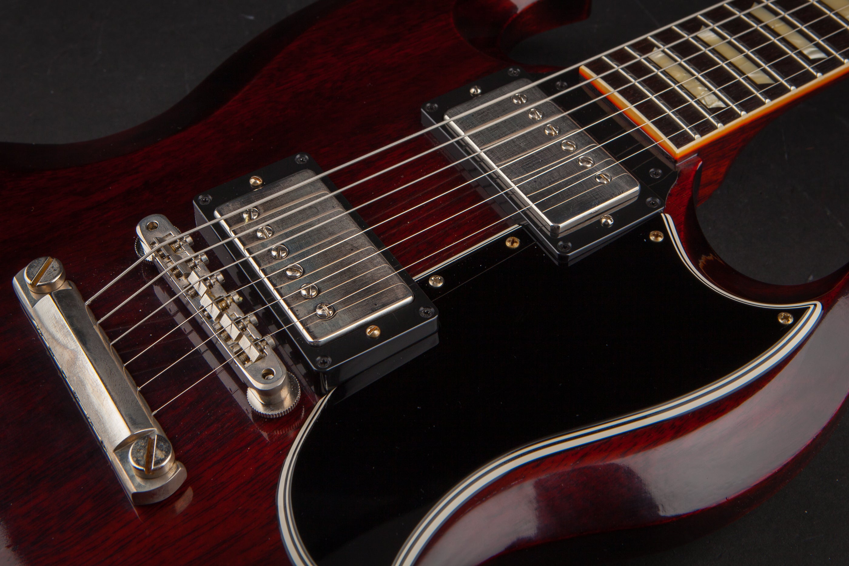 Gibson Custom Shop: Historic '61 SG Les Paul Standard VOS Dark Cherry #004172