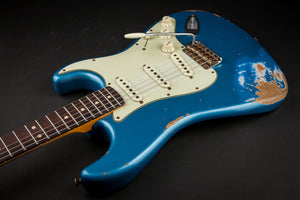 Fender Custom Shop: Stratocaster Ltd 1963 Heavy Relic Lake Placid Blue #CZ555354